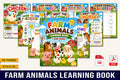 Farm Animals Learning Book