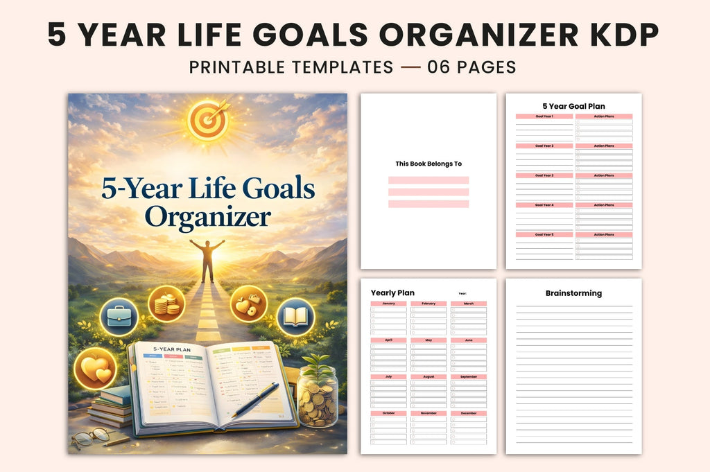 Yearly Life Goals Planner