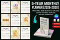 Yearly Monthly Planner