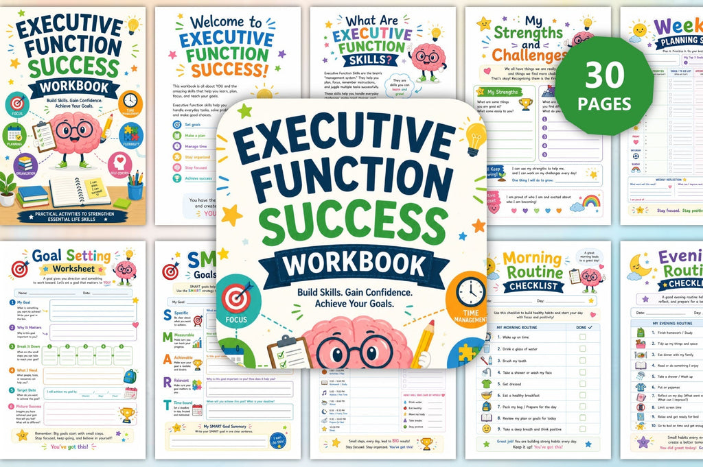 Executive Function Success Workbook