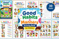 Good Habits Manners Activity For Children Book