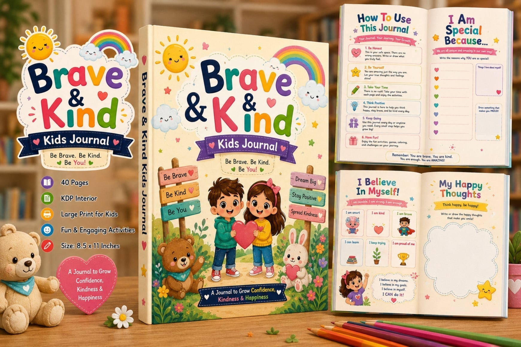 Brave Kind Kids Journal