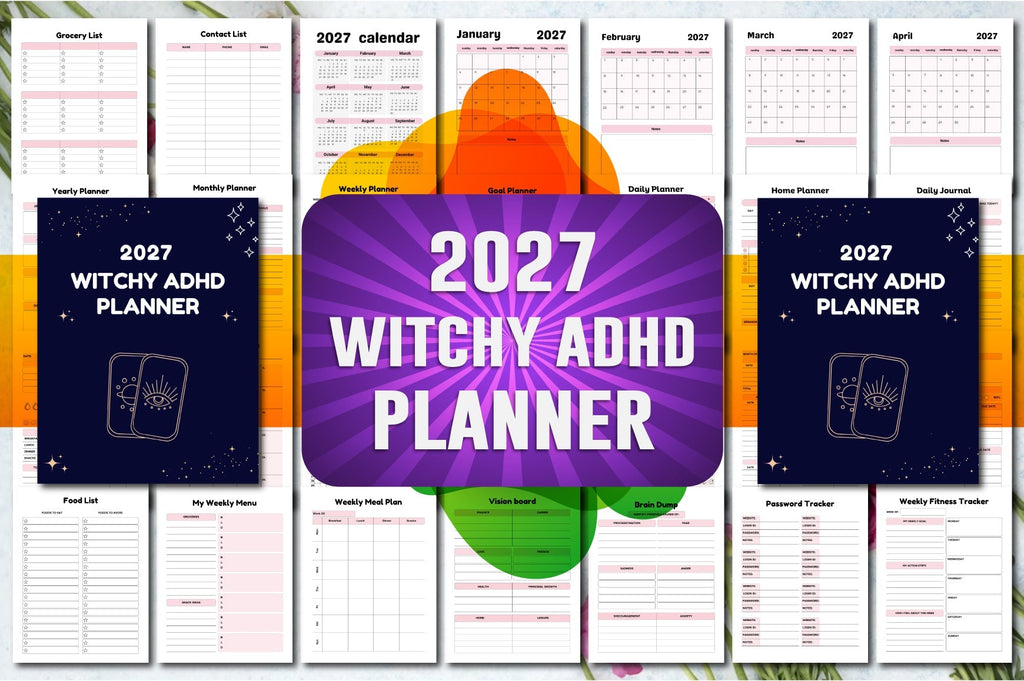 Witchy ADHD Planner