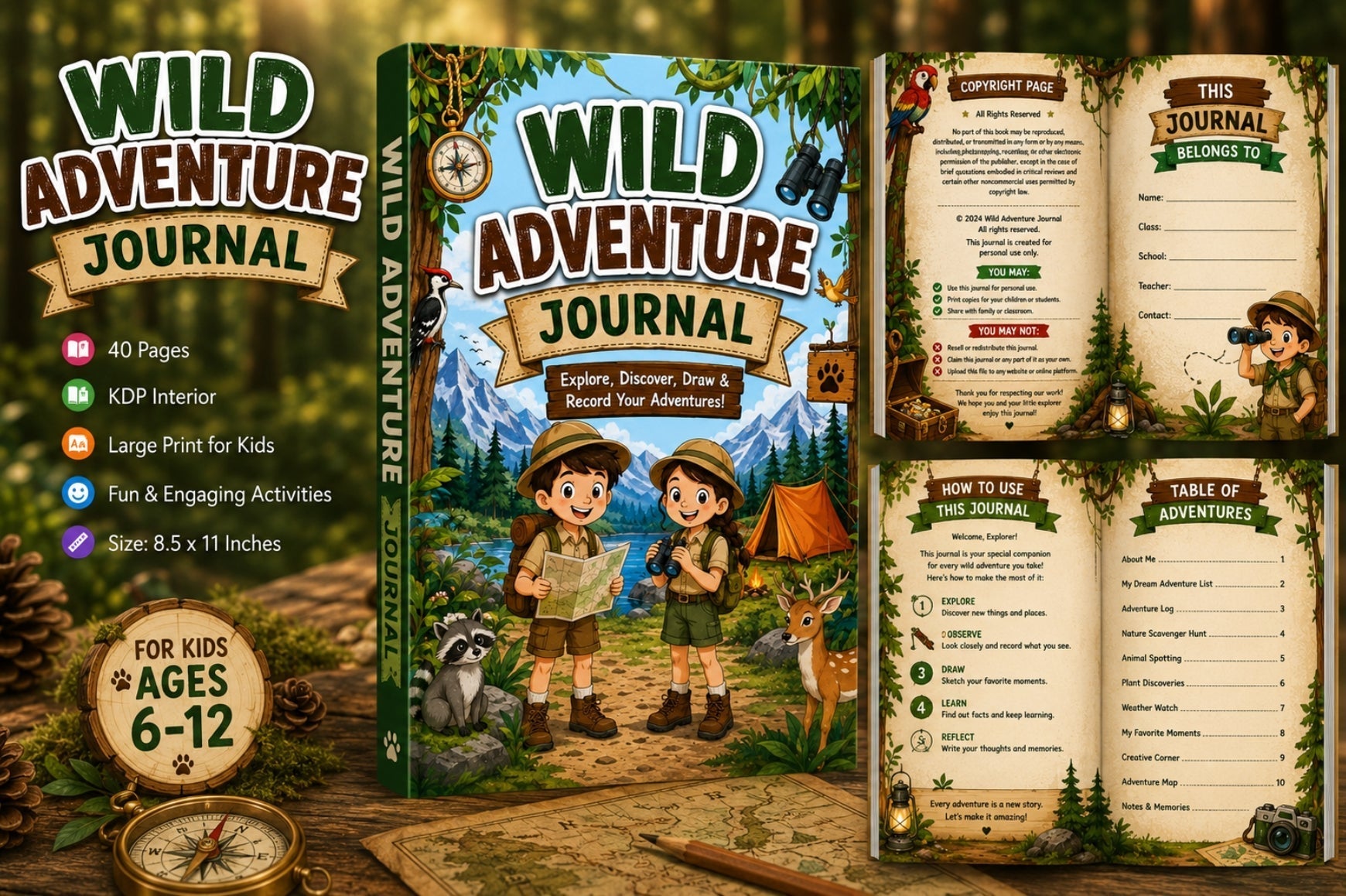 Wild Adventure Journal