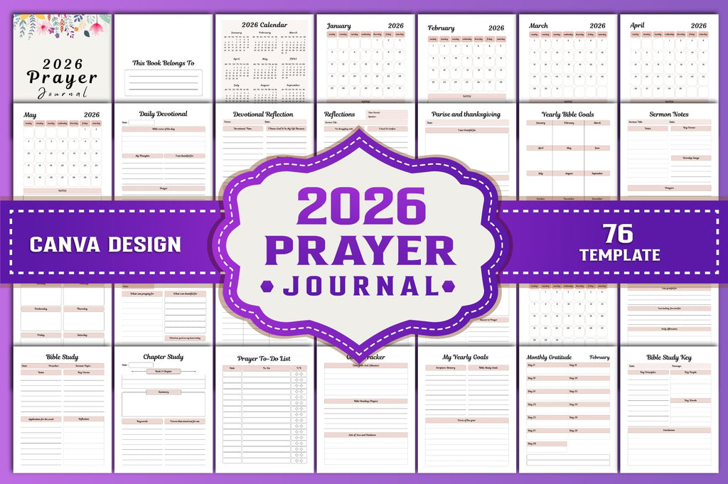 Prayer Journal Template