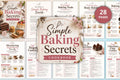 Simple Baking Secrets Cookbook Book