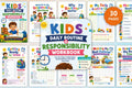 Kids Daily Routine Responsibility Workbook