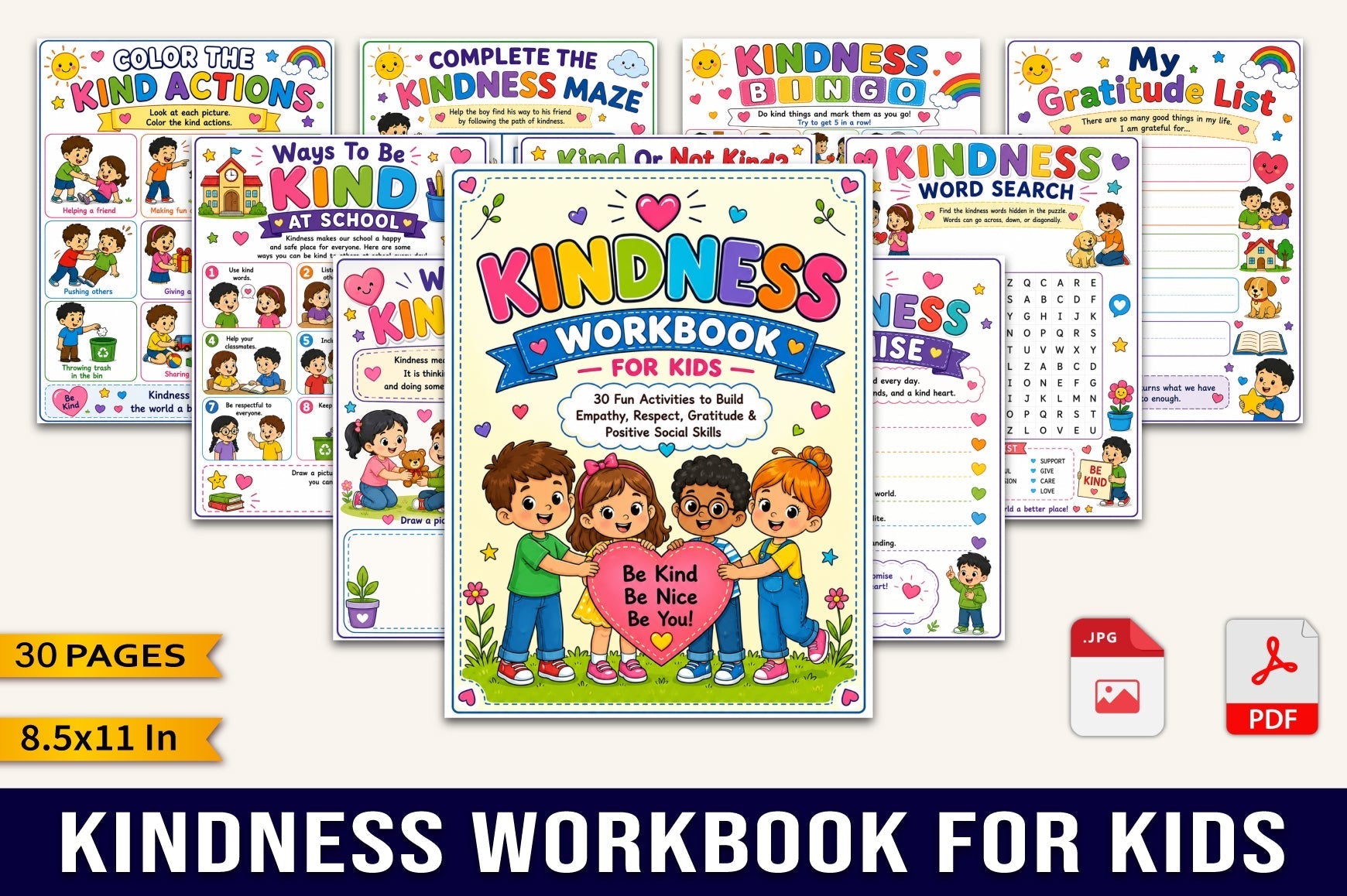 Kindness For Kids Workbook