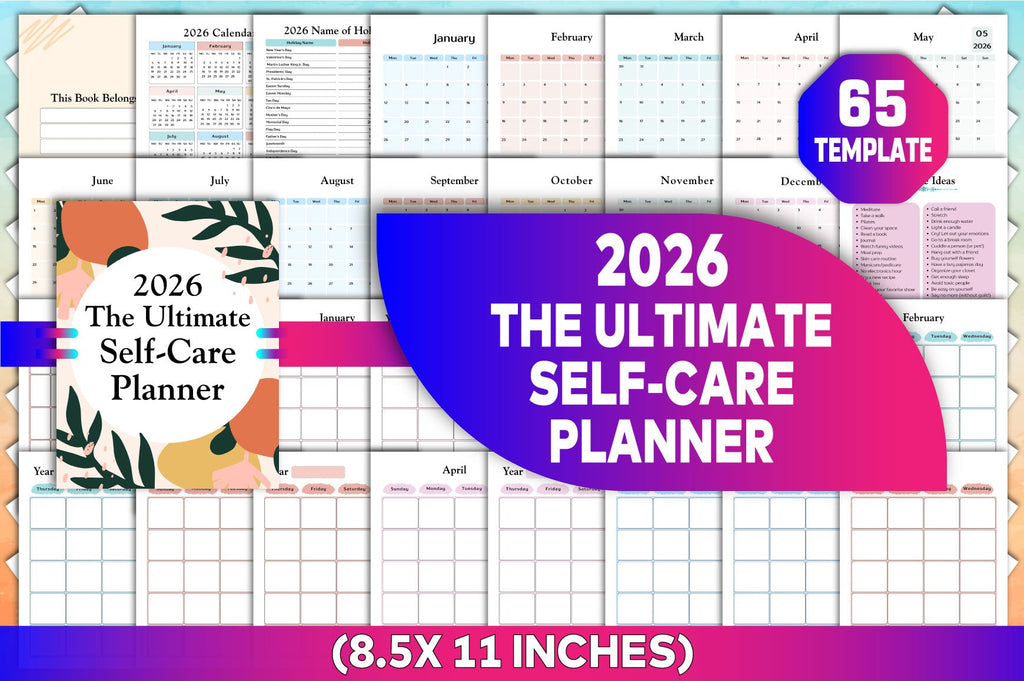 The Ultimate Self Care Planner