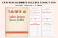 Crafter's Business Success Toolkit Planner