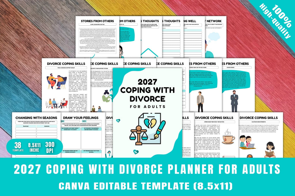 Coping With Divorce: Adult Planner Guide