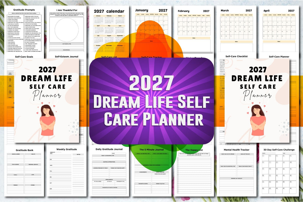 Dream Life Self Care Planner