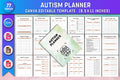Autism Planner Guide Cover Mockup