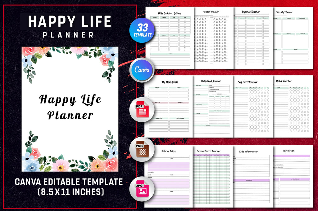 Happy Life Planner