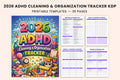ADHD Cleaning Planner for Effective Organization Cover