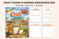 Craft Show Planning Planner