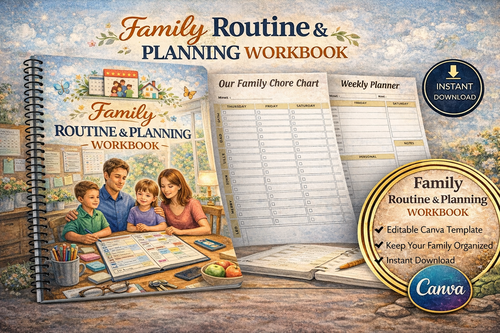 Family Routine Planning Workbook