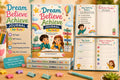 Dream Believe Achieve For Kids Journal