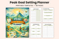 Peak Goal Setting Planner