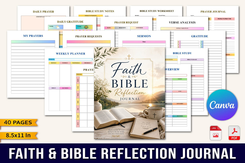 Faith Bible Reflection Journal