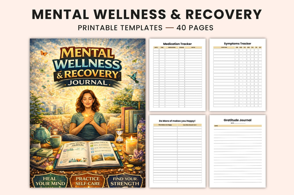 Mental Wellness Recovery Journal