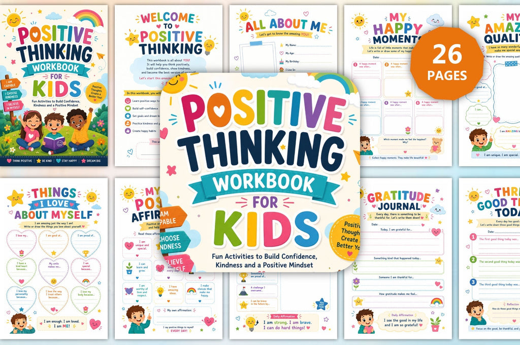 Positive Thinking For Kids Workbook