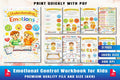 Emotional Control Workbook for Kids