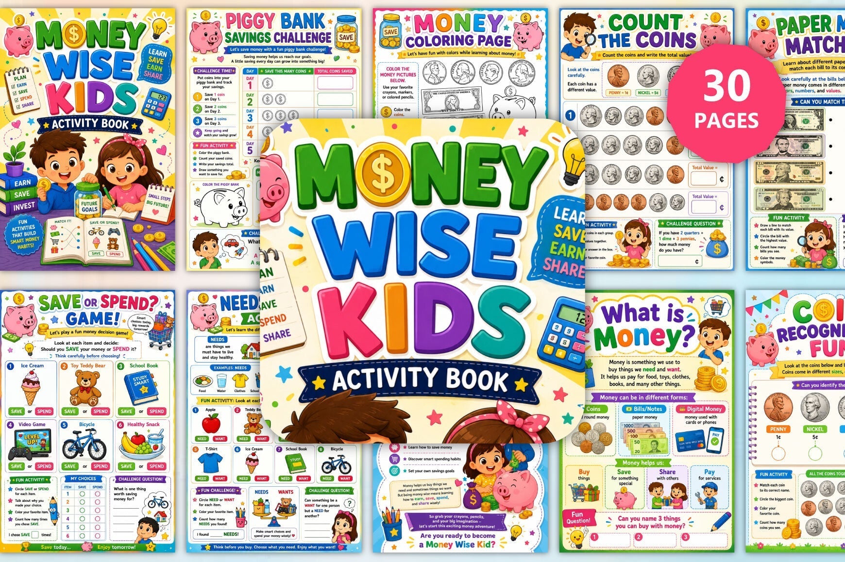Money Wise Kids Activity Book
