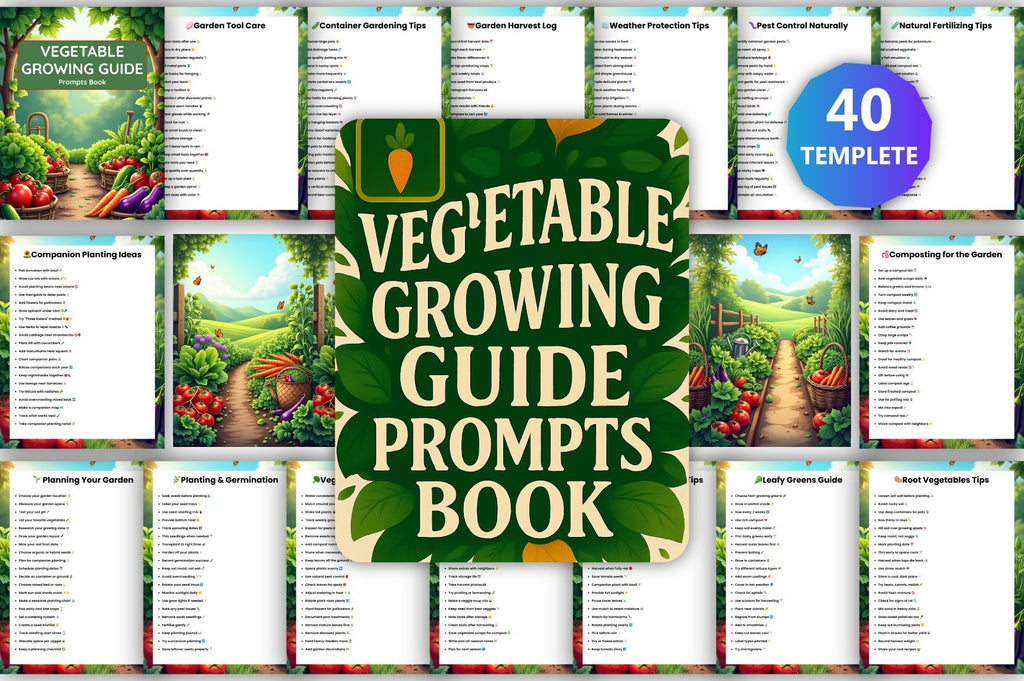 Comprehensive Vegetable Growing Guide