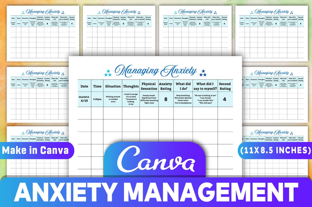 Anxiety Management Planner
