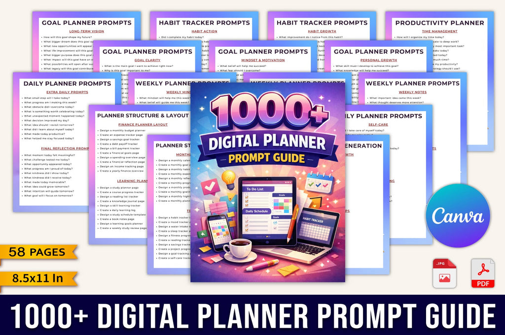 Digital Planner Prompt Guide
