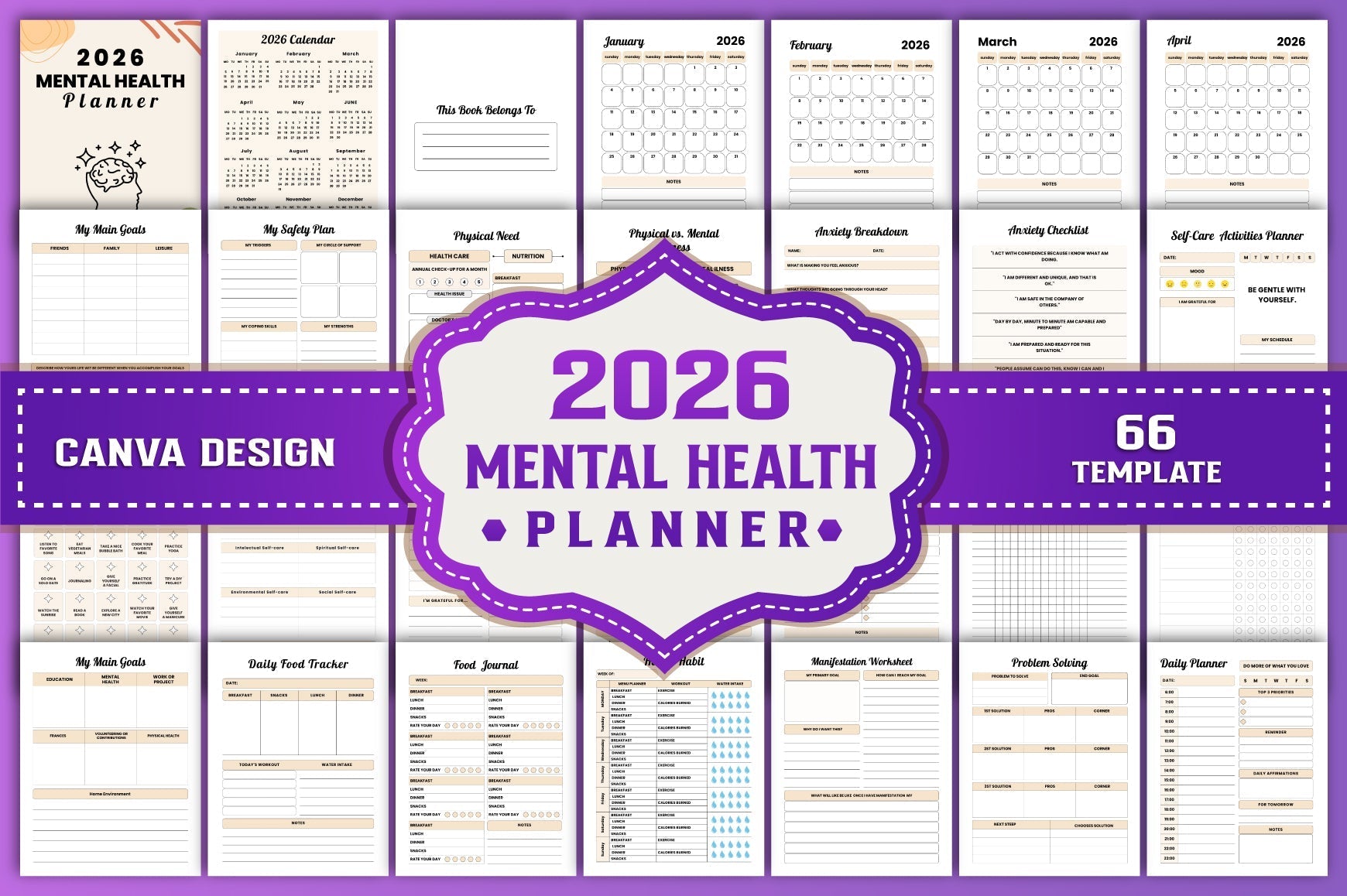 Mental Health Planner