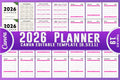 Editable Canva Planner