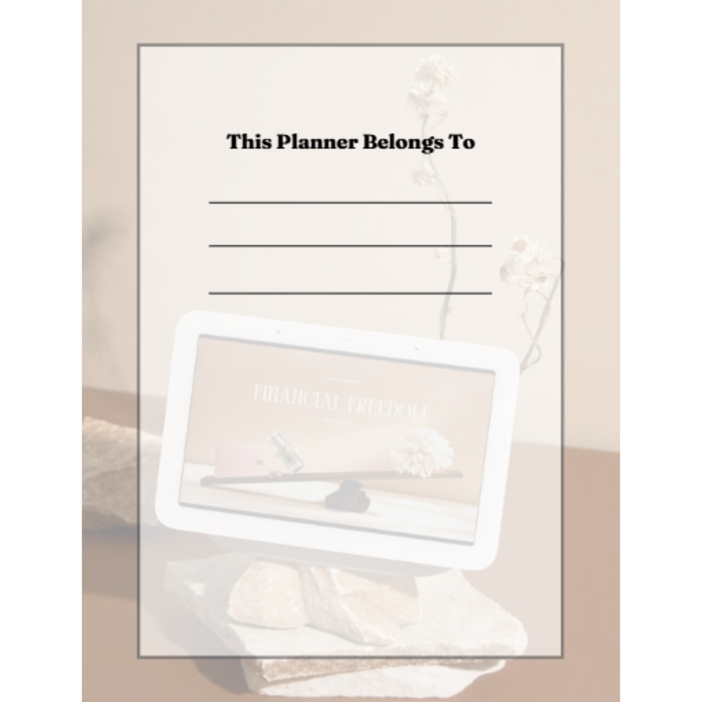 Undated Digital Planner Bundle