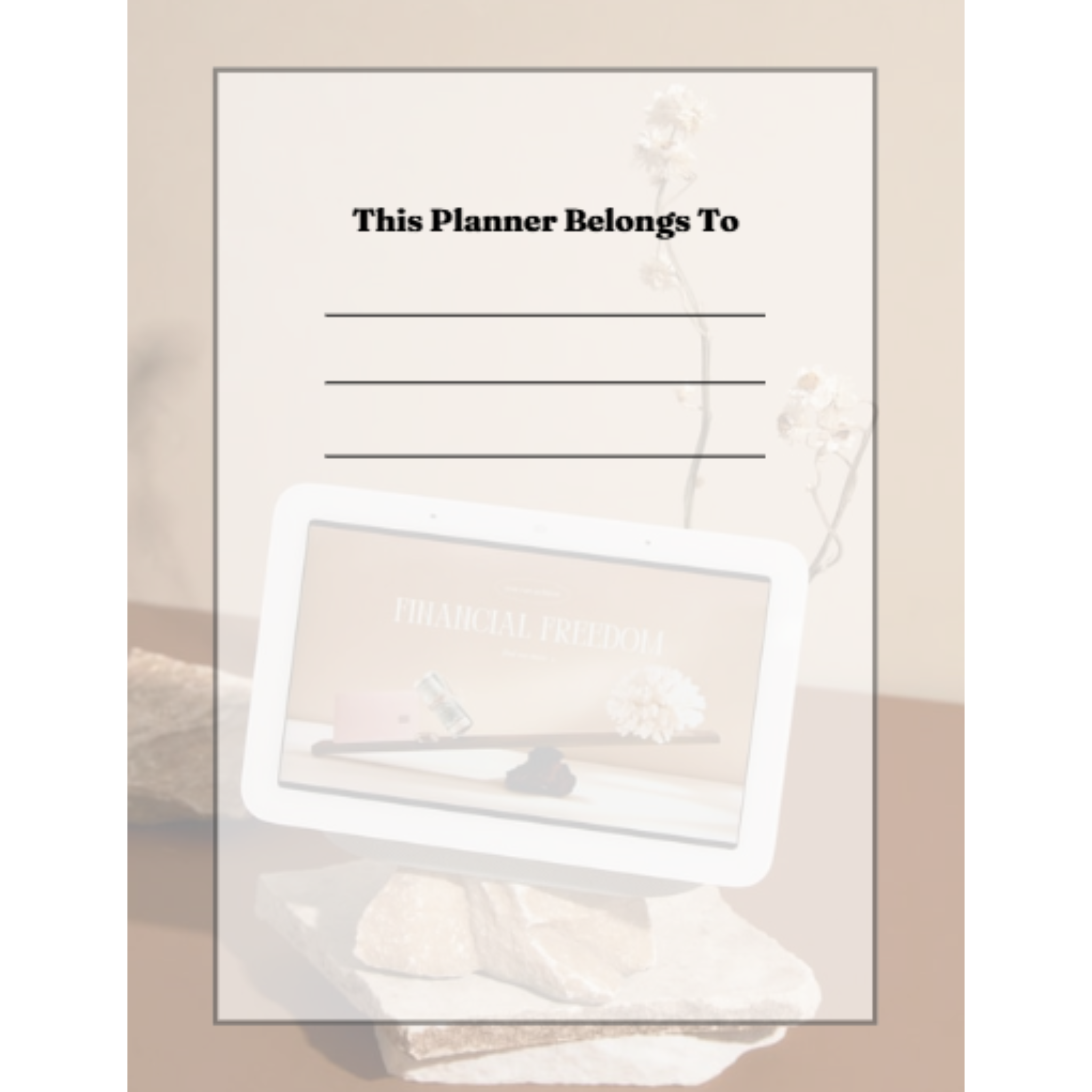 Undated Digital Planner Bundle
