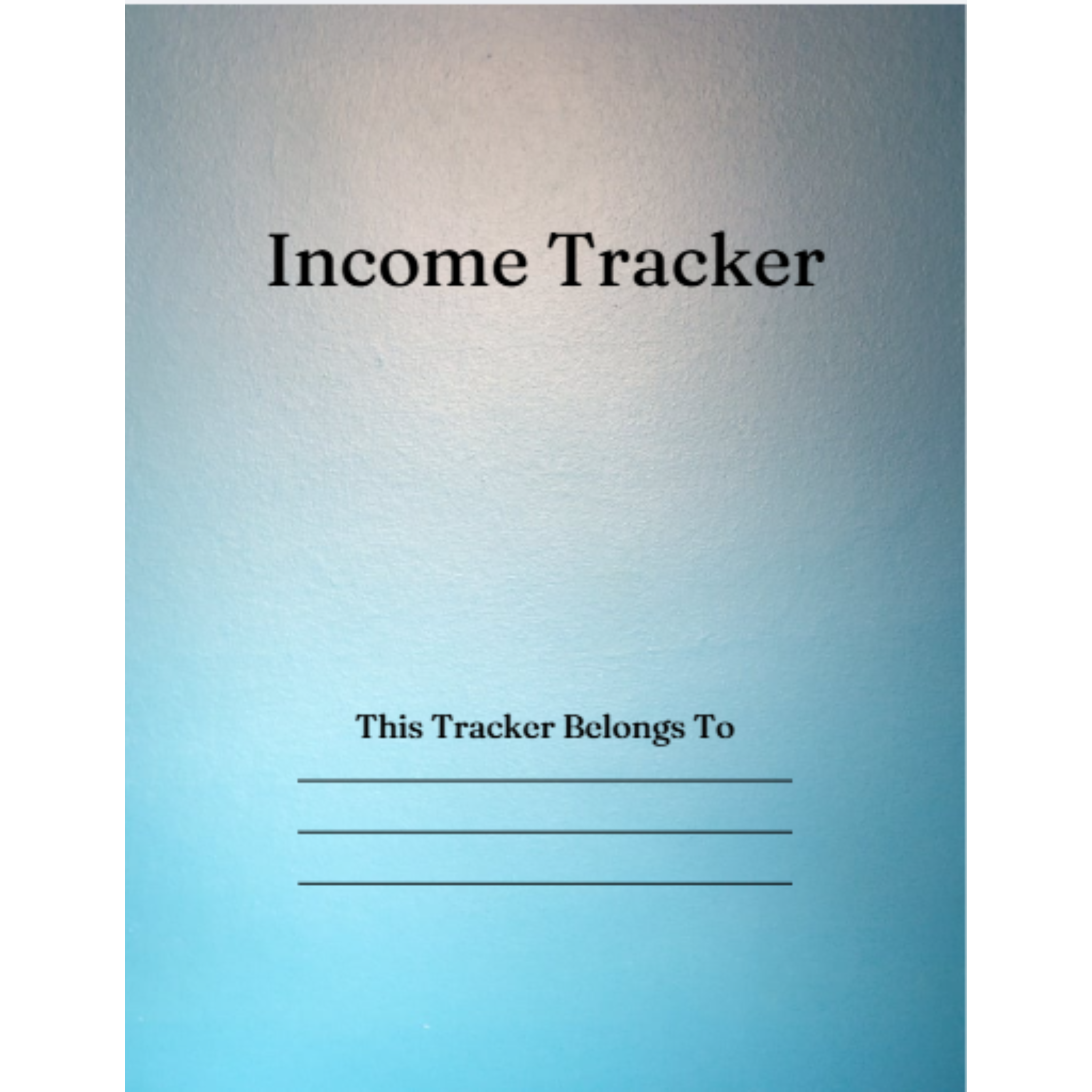 Income Tracker Bundle