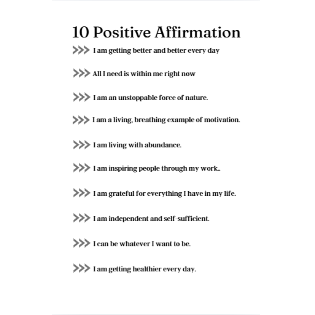 Daily Affirmation Bundle