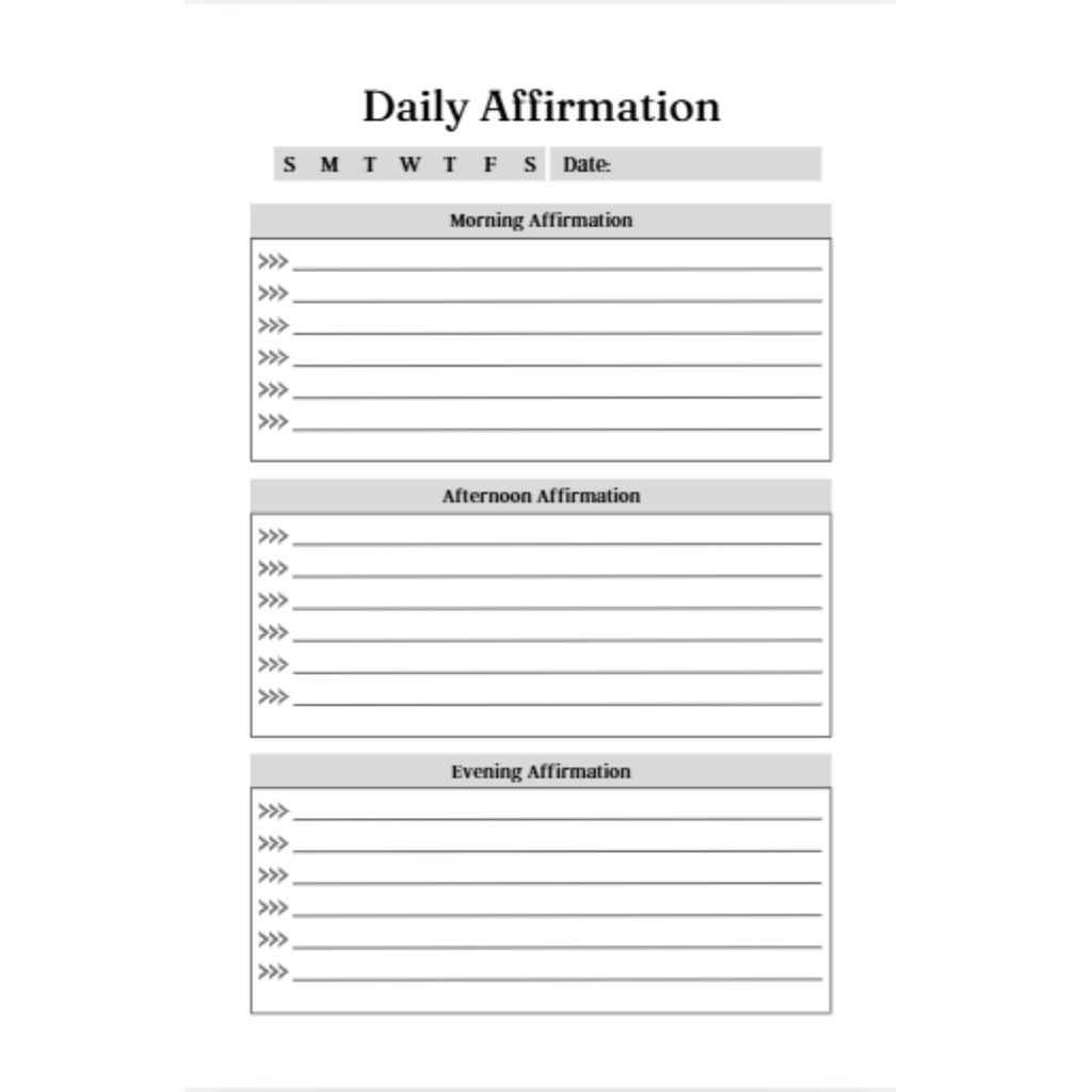Daily Affirmation Bundle