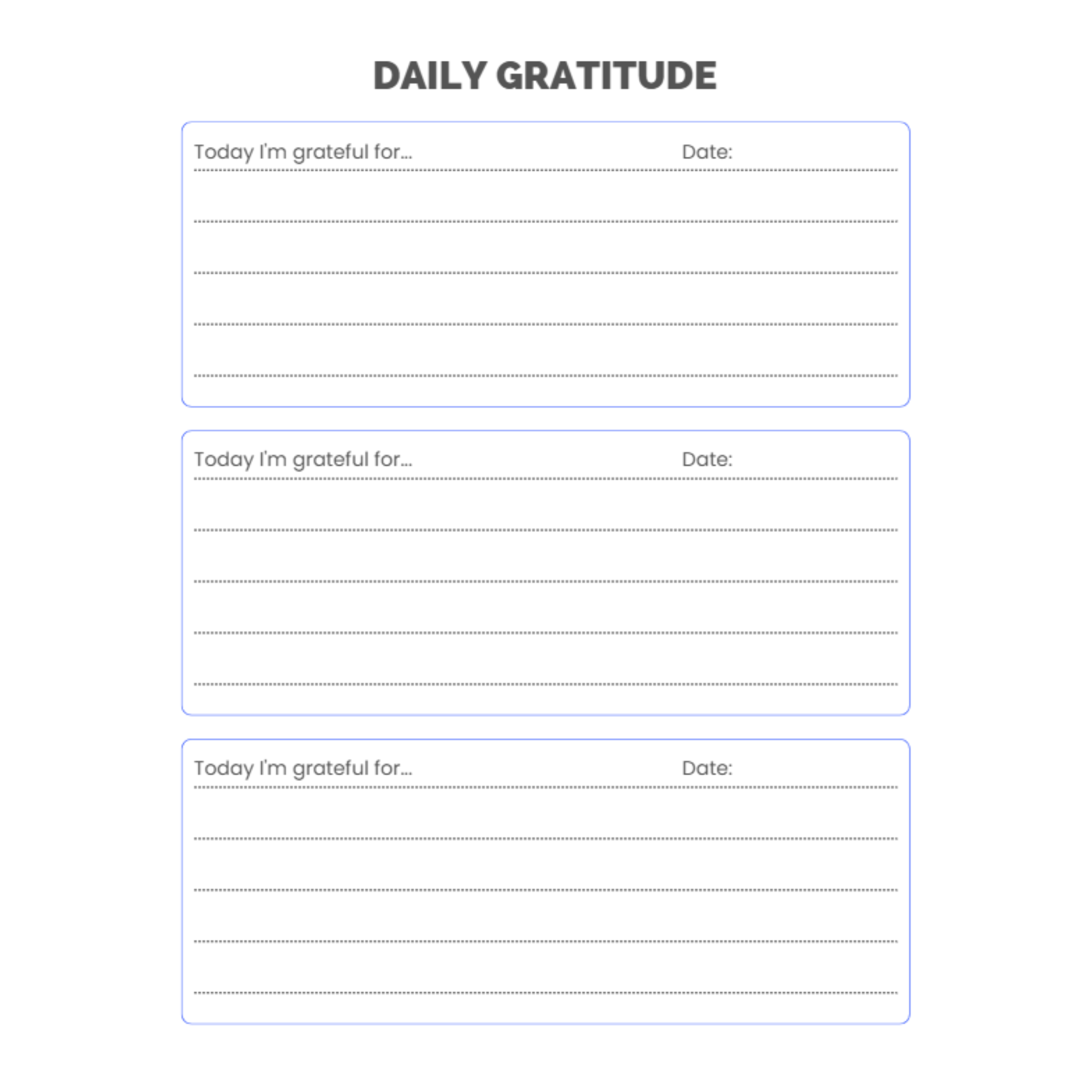Daily Gratitude Bundle