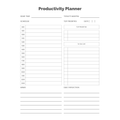 Productivity Planner Bundle