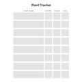 Plant Tracker Bundle