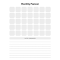 Monthly Planner Bundle
