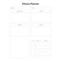 Fitness Planner Bundle