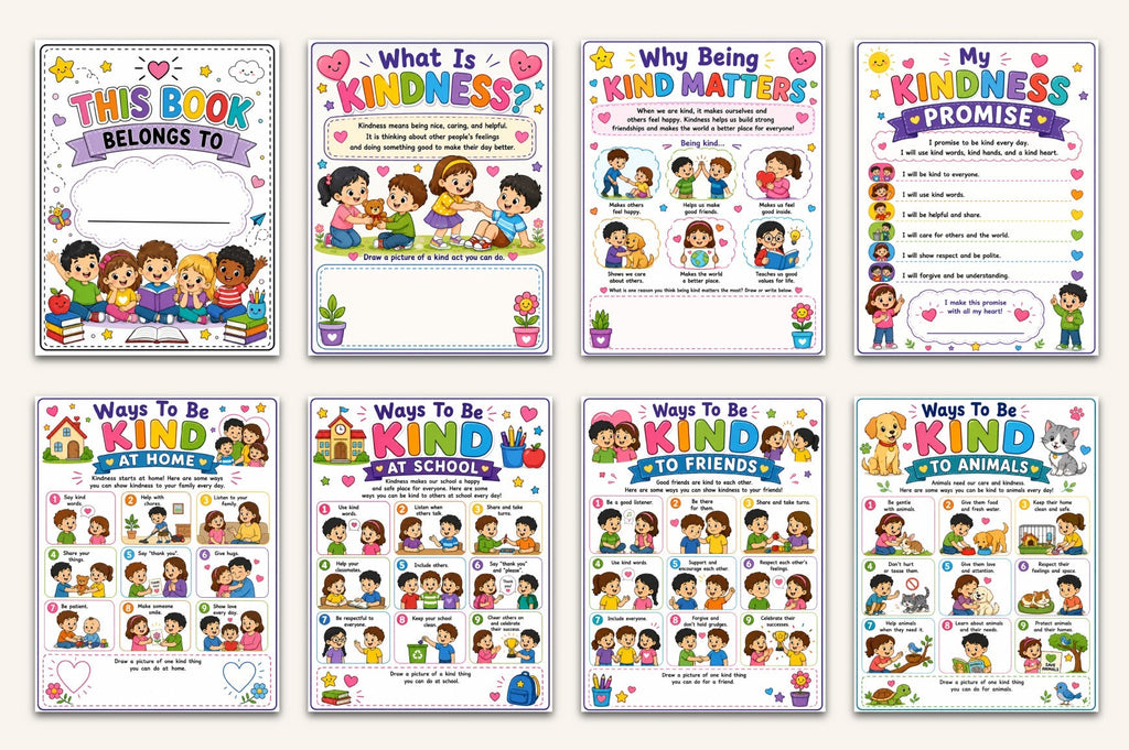 Kindness For Kids Workbook