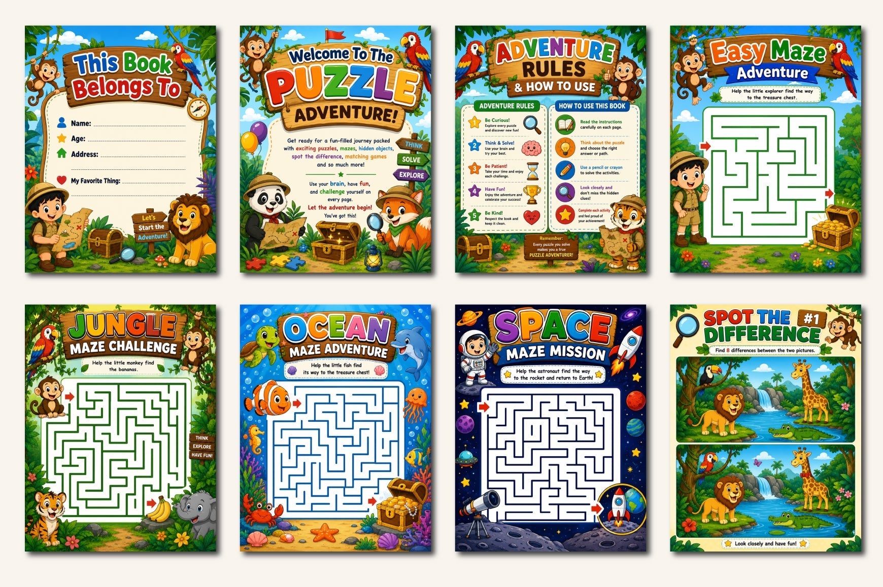Kids Puzzle Adventure