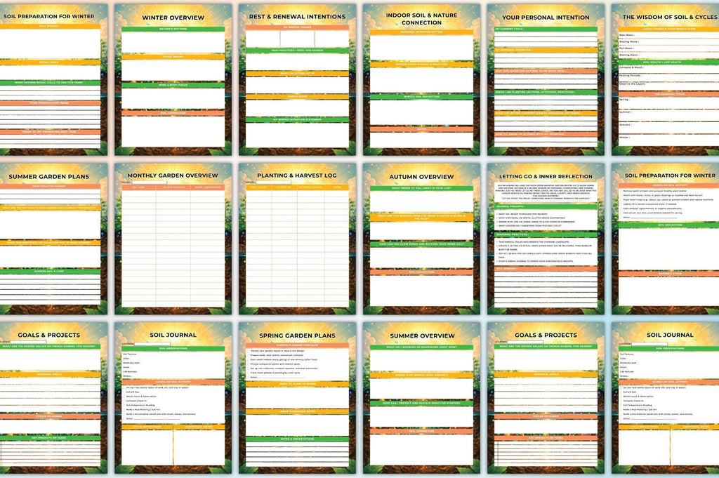 Cycles Soil Gardening Journal: Enhance Your Garden's Growth