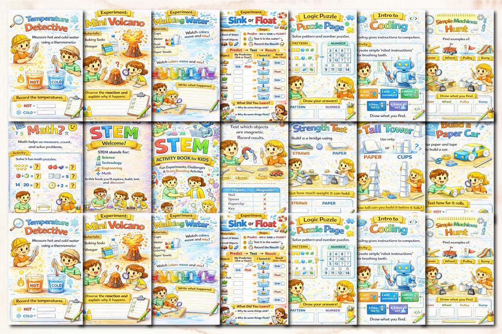 STEM Activity Planner for Kids