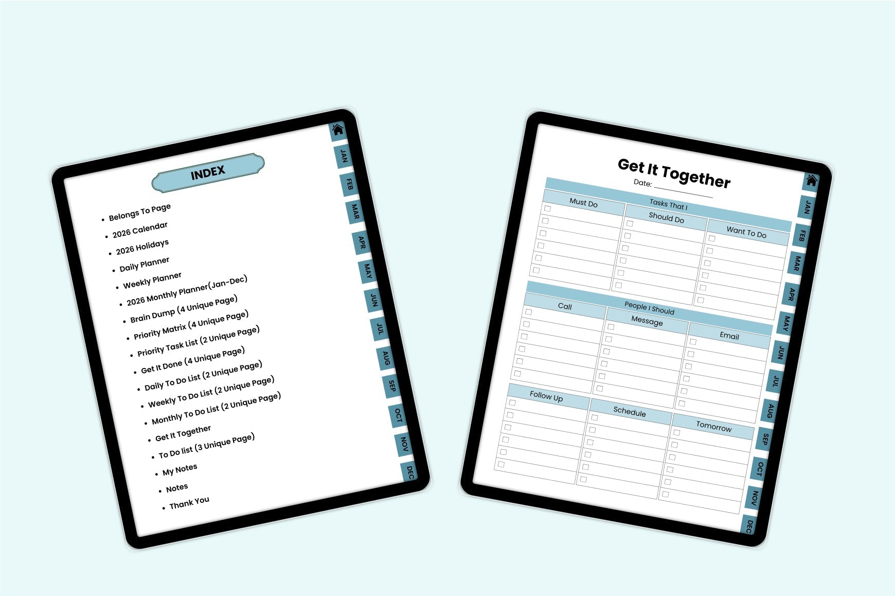 Mind Declutter Brain Dump Journal