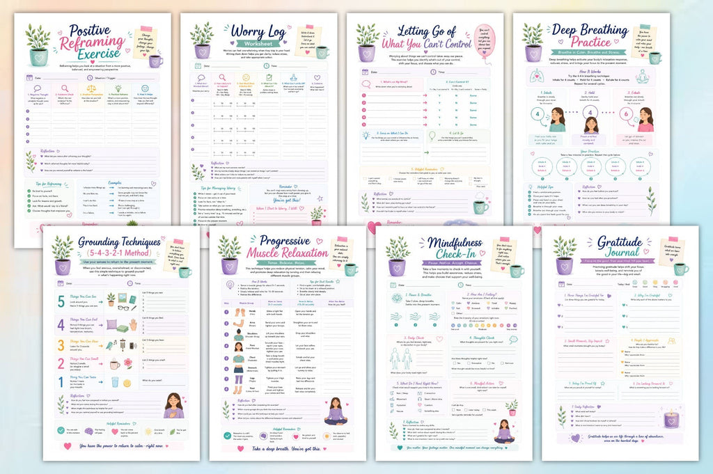 Adult Anxiety Management Workbook
