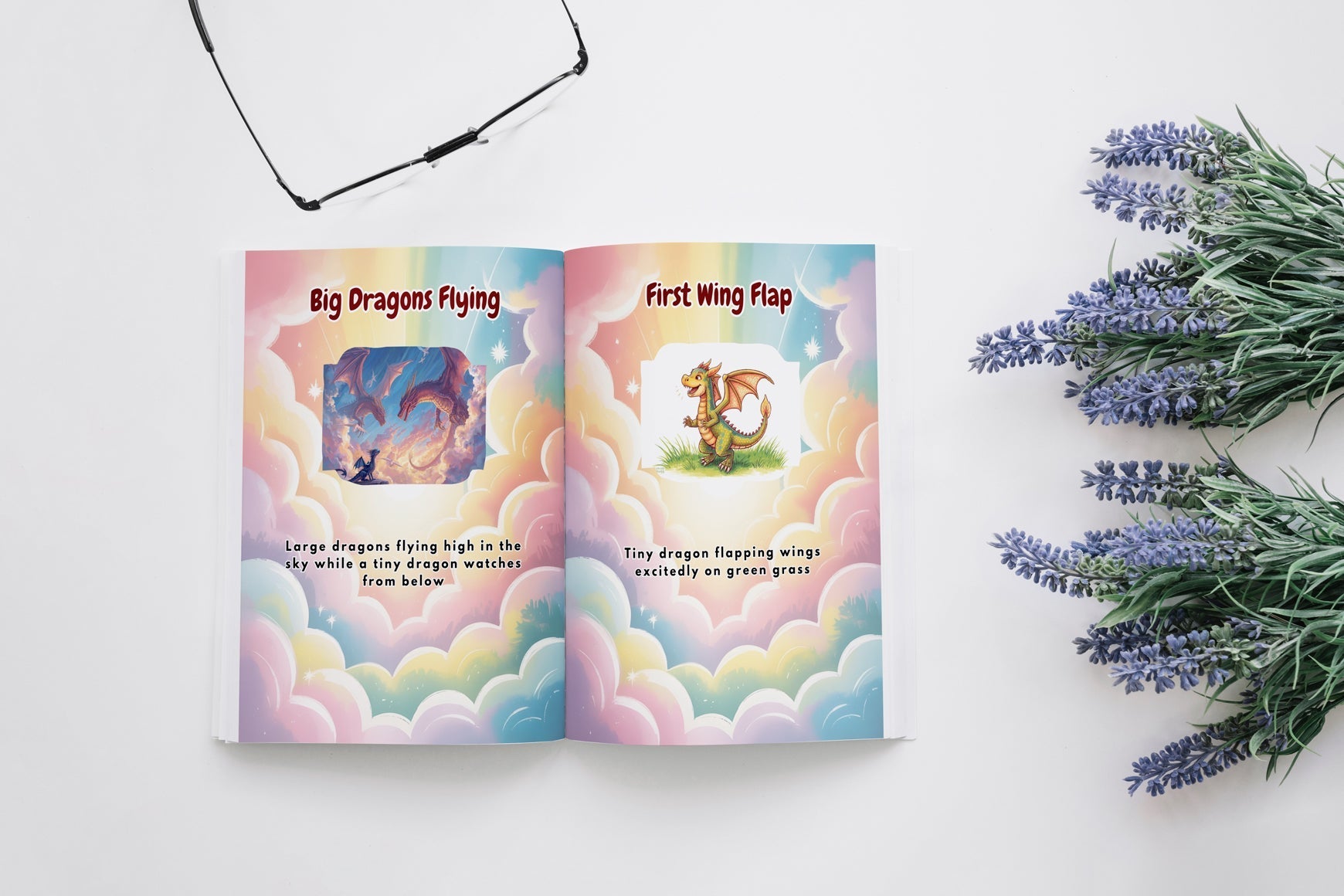 The Tiny Dragon's First Flight Book